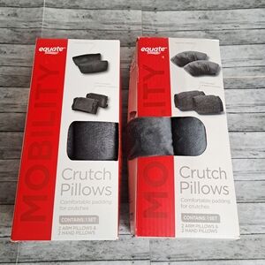 Equate Gray Crutch Pillows Set